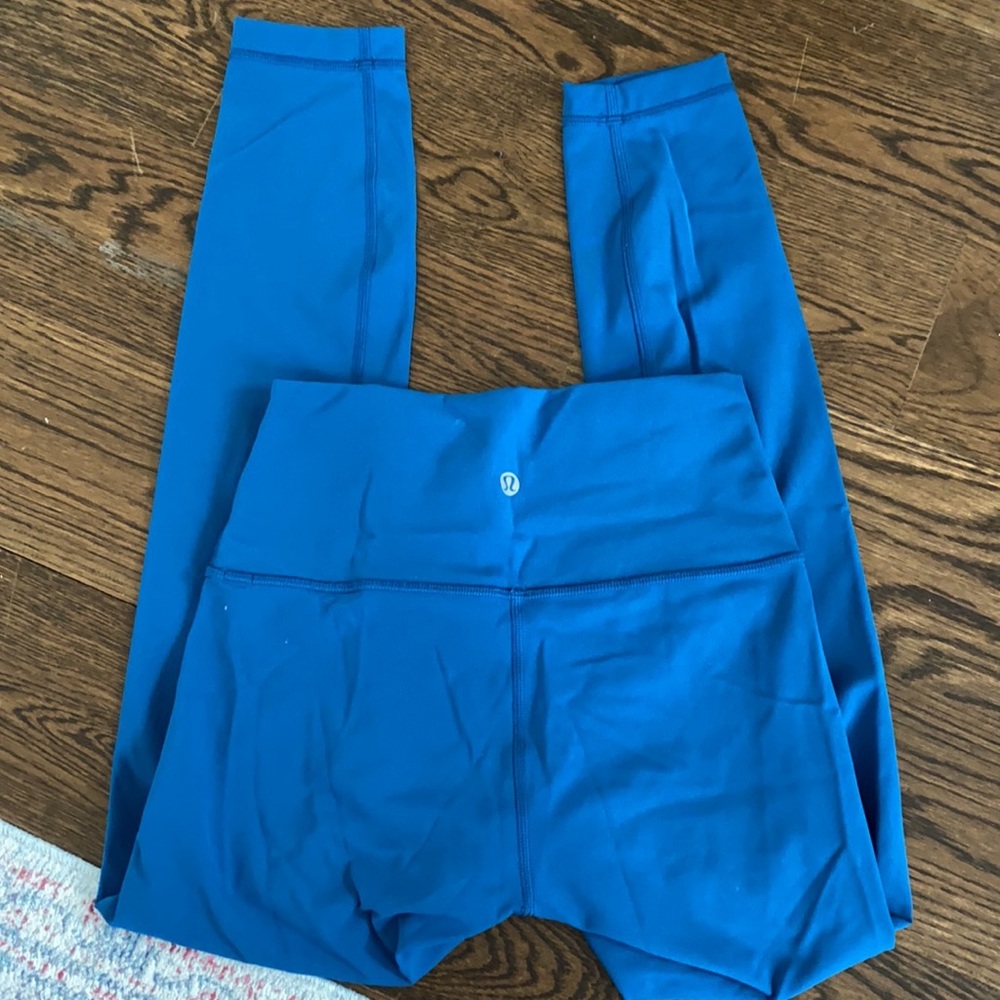 Lululemon Align size 4- Blue (25” length)